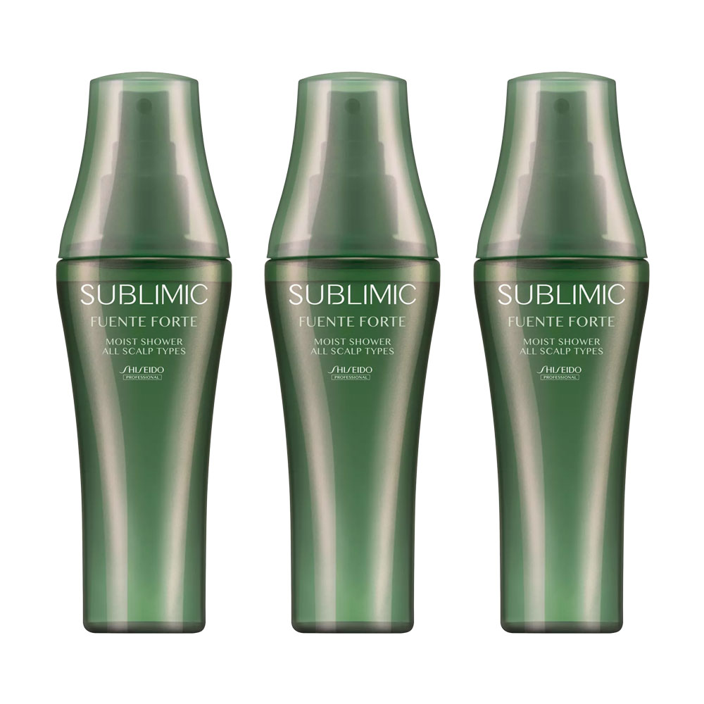 3個セット 資生堂 サブリミック フェンテフォルテ モイストシャワー 120mL リラックス 頭皮用美容液 国内正規品