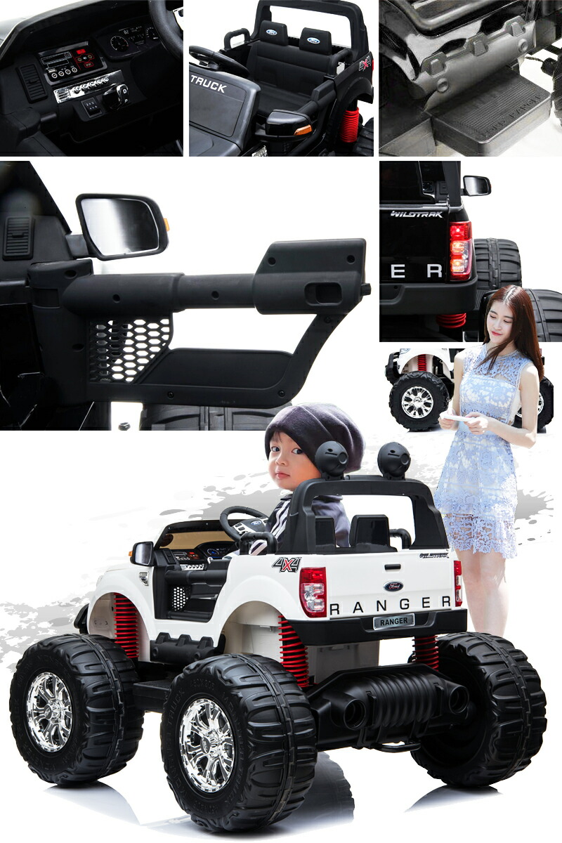 乗用玩具 超大型 乗用ラジコン フォード レンジャー モンスタートラック Ford Ranger 二人乗り 4wd 大型バッテリー ライセンス 電動ラジコンカー 乗用玩具 子供 おもちゃ ラジコンカー 電動乗用玩具 電動乗用ラジコンカー フォード モントラ Dk Mt550 Pnima Magazine Co Il