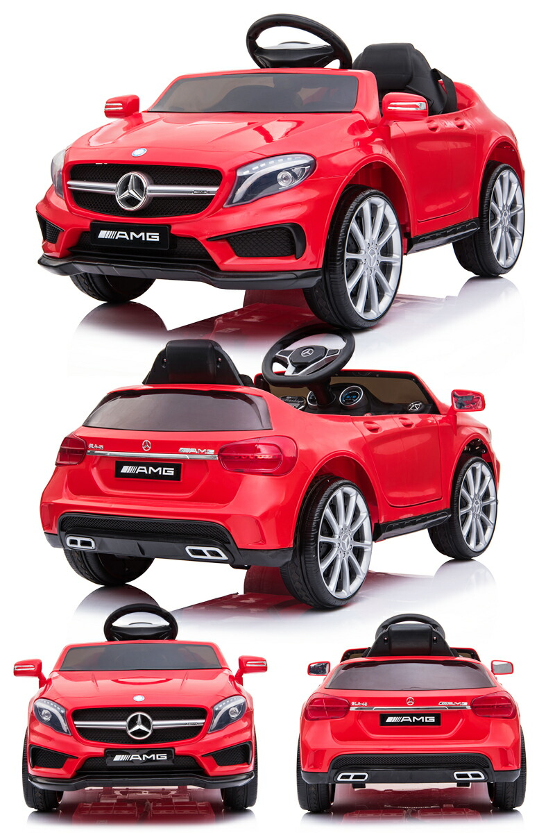 レンタル 乗用玩具 乗用ラジコン Benz Gla45 Amg ベンツ正規ライセンス ペダルとプロポで操作可能な電動ラジコンカー 乗用玩具 子供 おもちゃ ラジコンカー 電動乗用玩具 電動乗用ラジコンカー リングガール リングボーイ ベンツgla45 ブラック レンタル30日