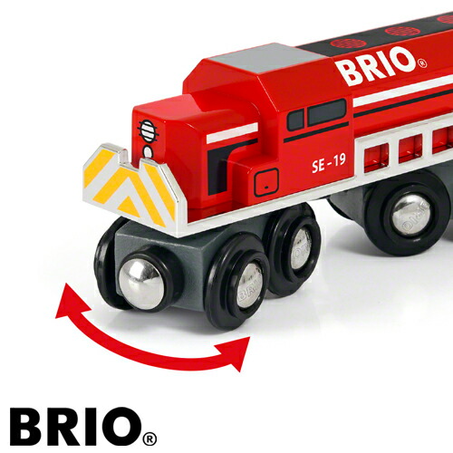 red brio train