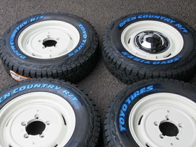 ★数量限定★【CRIMSON】DEAN CROSSCOUNTRY クリムソン ディーンクロスカントリー 16ｘ5.5 ＋20 5H/139.7 マーガレットホワイト（MH）ｘ4本 TOYO OPNECOUNTRY（トーヨー オープンカントリー）R/T ホワイトレター 185/85R16 105/103N ラギッドテレーン 外径720mm 総幅184mm