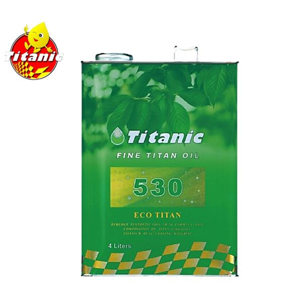 TITANIC【チタニック】TG-E4L+TG-E1L ECOチタンオイル 計５L　5W-30 コンプレックスエステルブレンド