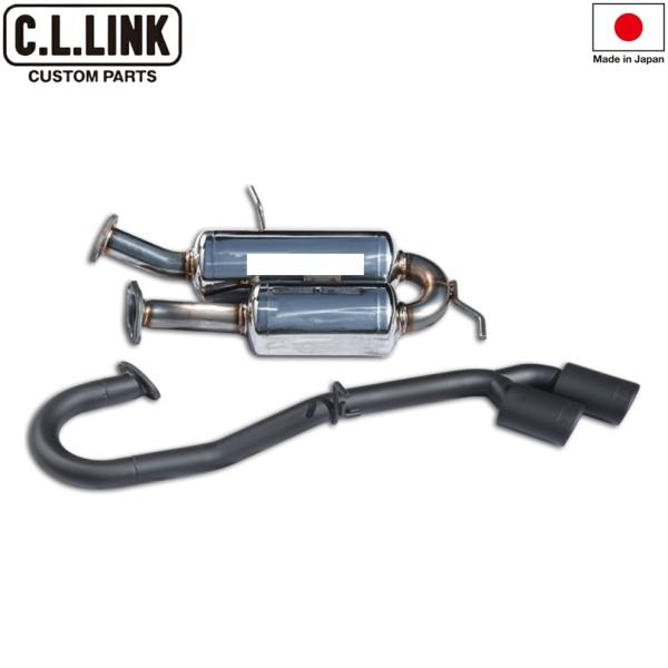 マフラー　JB64W ジムニー　CLLINKシーエルリンク　2本出しマフラー C.L.LINK（シーエルリンク） ジムニー マフラー JB64W タイプ2 ダブル
