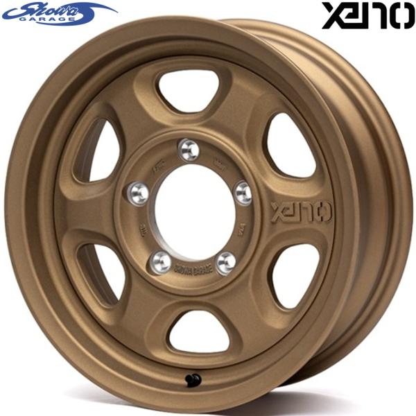 showaGARAGE【ショウワガレージ】XENO（ゼノ）16ｘ5.5 +20 5H/139.7 サンドブロンズ（W00201）ｘ4本　※ジムニー JB64W/JB23W