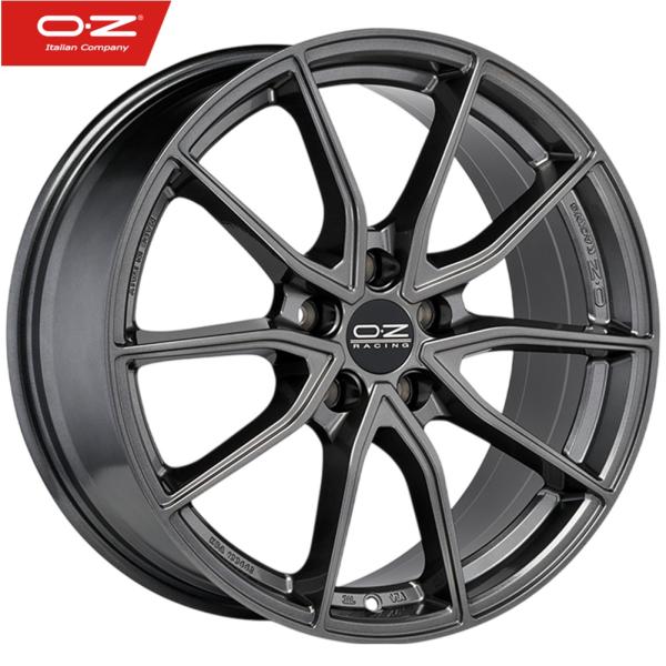 OZ（オーゼット） Super Sport【スーパースポーツ】18ｘ8.0 ＋45 5H/108 スターグラファイト（SG）ｘ4本セット ※ベルランゴ DS7クロスバック