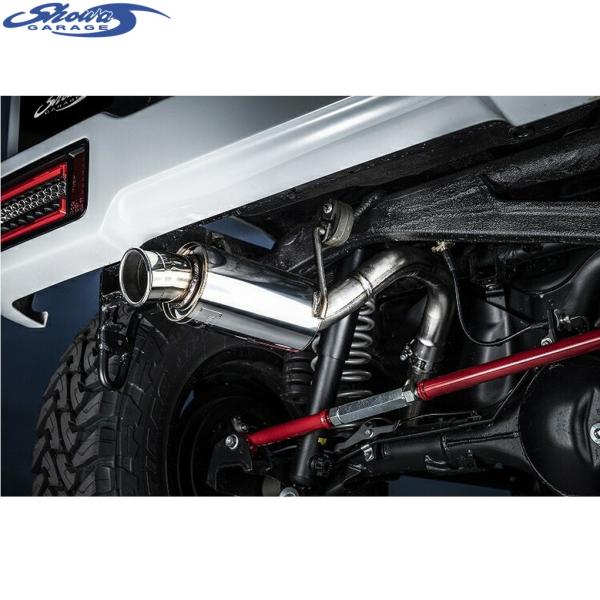 showaGARAGE【ショウワガレージ】Linksマフラー 静音タイプ〈リンクスマフラー〉ジムニー JB64W MT/AT 1～4型｜MB Car-Parts 50,940円