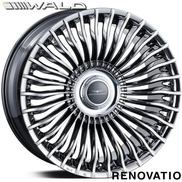 WALD/ヴァルド RENOVATIOII レノヴァティオ(R-21C)24 x 10.5 -5 6H/139.7 スーパーブラックコート(SBC)x4本 ※ランドクルーザー300 LX600 ハイラックス|MB Car-Parts