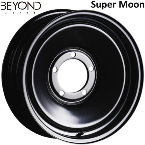 ビヨンドジャパン【BEYOND JAPAN】スーパームーン(SUPER MOON) 16x6.0 -5 5H/139.7 ブラック(BK)x4本 ※スチール製 ※シエラ/ノマド JB74W/JC74W|MB Car-Parts