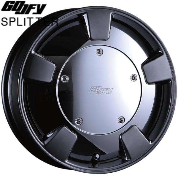★数量限定★ クリムソン（CRIMSON）グーフィー スプリッター（GOOFY SPLITTER）15ｘ6.0 +50 4H/100 ガンメタリック/GUN METALLIC　&times;4本｜MB Car-Parts