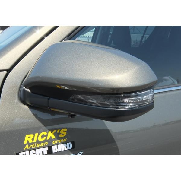 LIMITED CHITOSE【リミテッドチトセ】RICK'S カラード ミラーカバー ハイラックス GUN125 塗装済