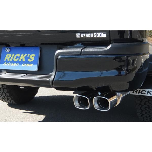 LIMITED CHITOSE【リミテッドチトセ】RICK'S リヤバンパーカバー(バックソナー無し車) ハイラックス GUN125 塗装済