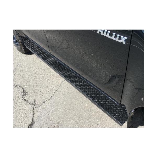 リミテッドチトセ　ハイラックスアルミ製サイドステップ 楽天市場】リミテッドチトセ RICK'S サイドステップSET アルミ製