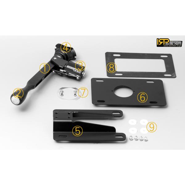 Wernher / ヴェルナー【IRP社製】86（ZN8 ZN6）＆BRZ（ZD8 ZC6）用 IRPスポーツシフター タイプV3 シフトパターン付（ヴェルナーモデル）