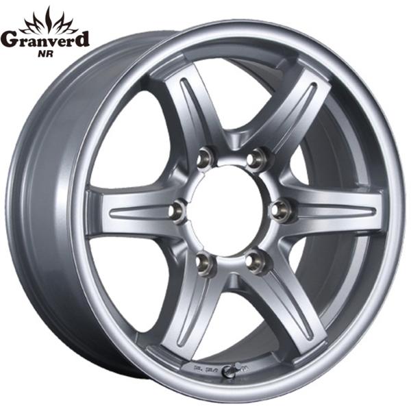 【TWS】グランヴァード NEO（ネオ） 17ｘ7.5J ＋25 6H/139.7 φ110 シルバー 単品ｘ１本