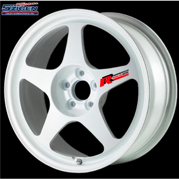 【リーガマスター】 Evo2 レーシングライン 17ｘ7.5 ＋44 ５H/100 グロスホワイト HUB56.1Φ ｘ２本セット