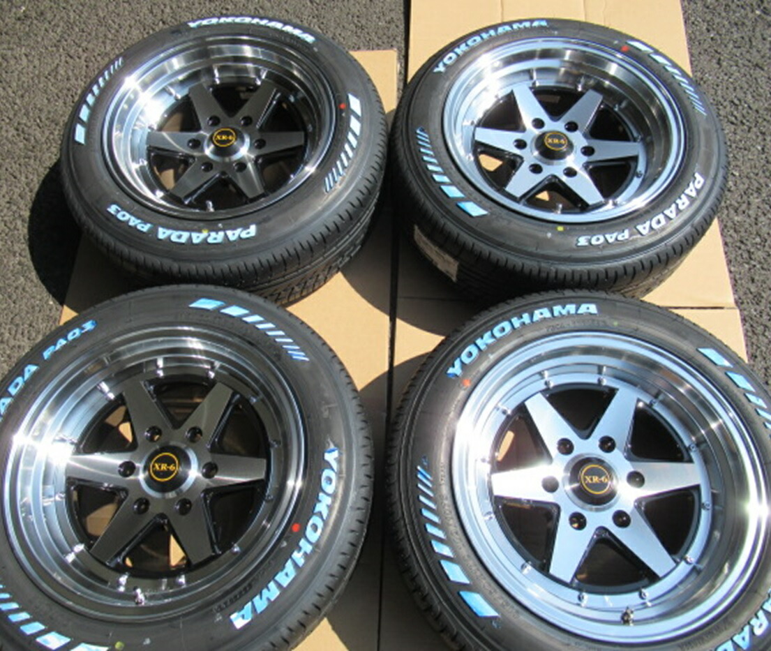 ファブレスBARONE XR-6 ヨコハマPARADA16インチタイヤセット ファブレス公式サイト » FABULOUS BARONE XR-6 2PIECE 6H139.7
