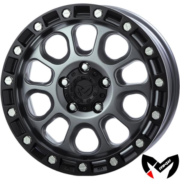 MKW【MKW OFFROAD】M204 JP Spec 16x7.0 +35 5H/114.3(DG)ドライグレー x4本セット|MB Car-Parts
