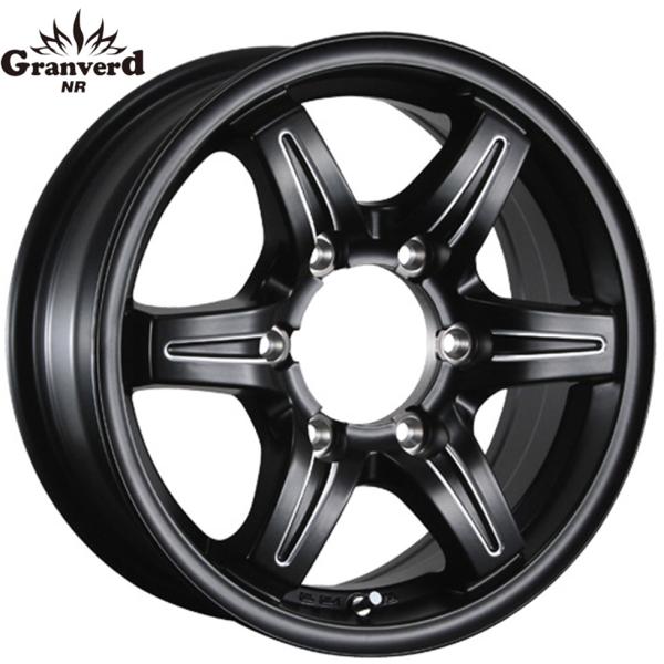 【TWS】グランヴァード NEO（ネオ） 16ｘ7.0J ＋38 6H/139.7 φ110 ブラックカット 単品ｘ１本｜MB Car-Parts