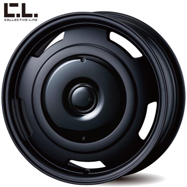 TAS コレクティブライン【Bitter】ビター 17ｘ7.5 ＋40 5H/127 マットブラック ｘ４本　※JEEP ラングラー（JL系・JK系）｜MB Car-Parts