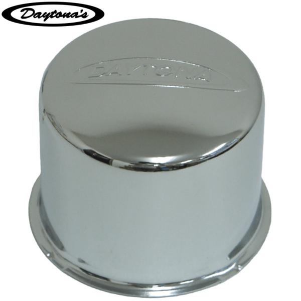 DAYTONA's【デイトナズ】センターキャップ クロームメッキ〈ホイール側ハブ径84mm/外径83mm/内径81mm/高さ70mm〉ｘ４個セット（01-0089）※スチール製 8,798円