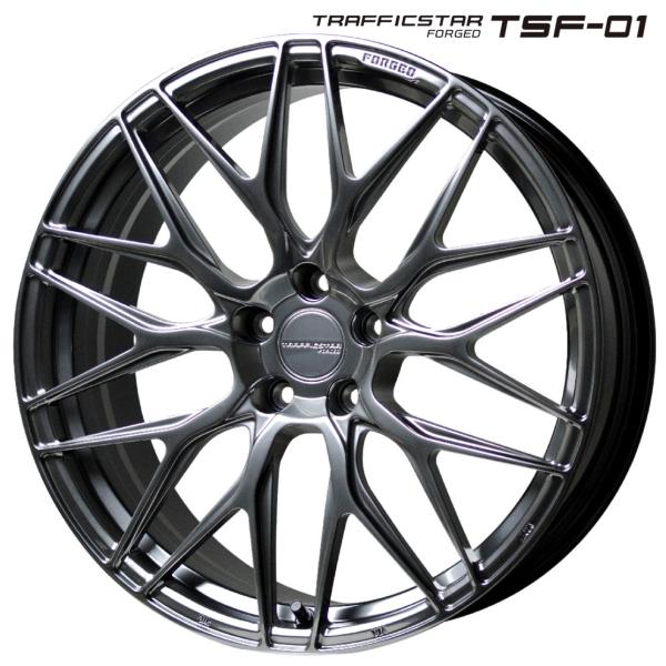 HOTSTUFF【トラフィックスター】TFS-01 21ｘ9.0 ＋38 5H/114.3 ハイパーシルバー（HS）ｘ４本　※6/※7 133,900円