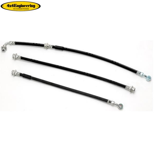 【4x4エンジニアリング】ロングブレーキホース ジムニー JB23W H10.10～（CS-032） 3本セット｜MB Car-Parts 9,784円