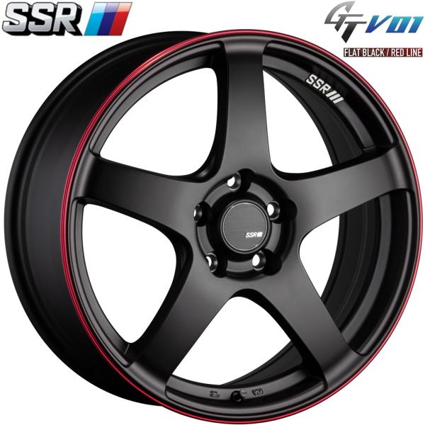 楽天市場】SSR GTV01【ジーティーブイゼロワン】17x7.0 ＋42 4H/100