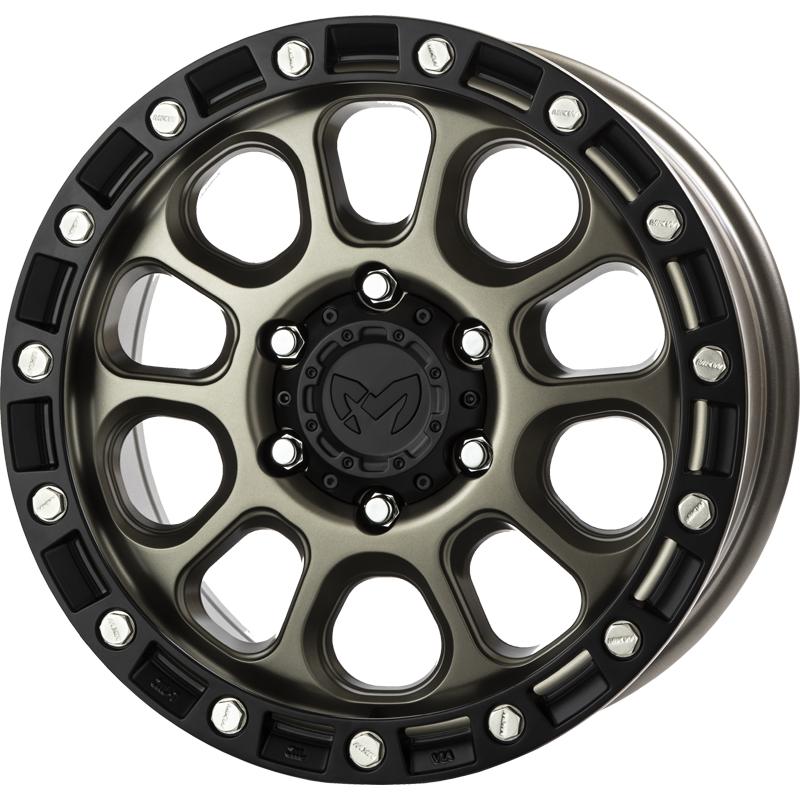 MKW M205 USスペック 8.5J-17 +0 6H 専用ナットセット トライスターインターナショナル MKW【MKW OFFROAD】M205 US