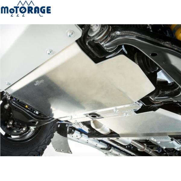 MOTORAGE【モトレージ】アンダーガード〈ジュラルミン製5mm厚〉 ハイラックス GUN125 ～R2年8月