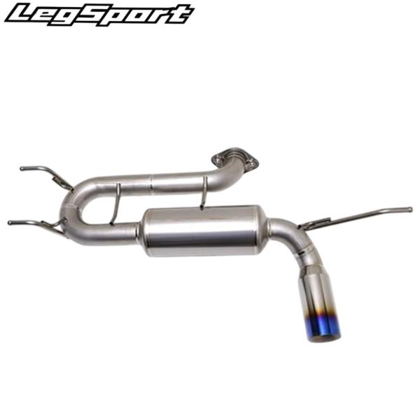LEG MOTORSPORT【レッグモータースポーツ】Hi-Specシリーズ クラブスポーツ TITAN MUFFLER Type GLOBAL GT-4（LEG52051）ロードスター ND5RC/NDERC　※競技用