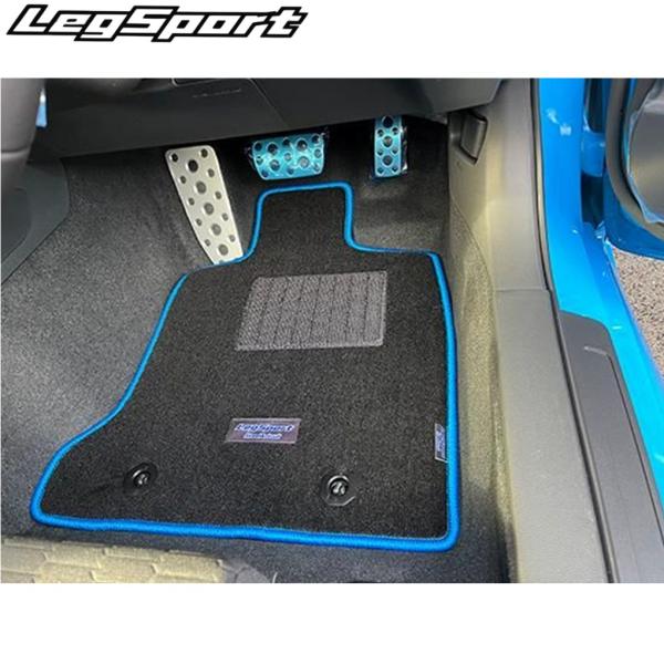 LEG MOTORSPORT【レッグモータースポーツ】Konetaシリーズ オリジナルフロアマット（LS8B3030）GR86 ZN8/BRZ ZD8