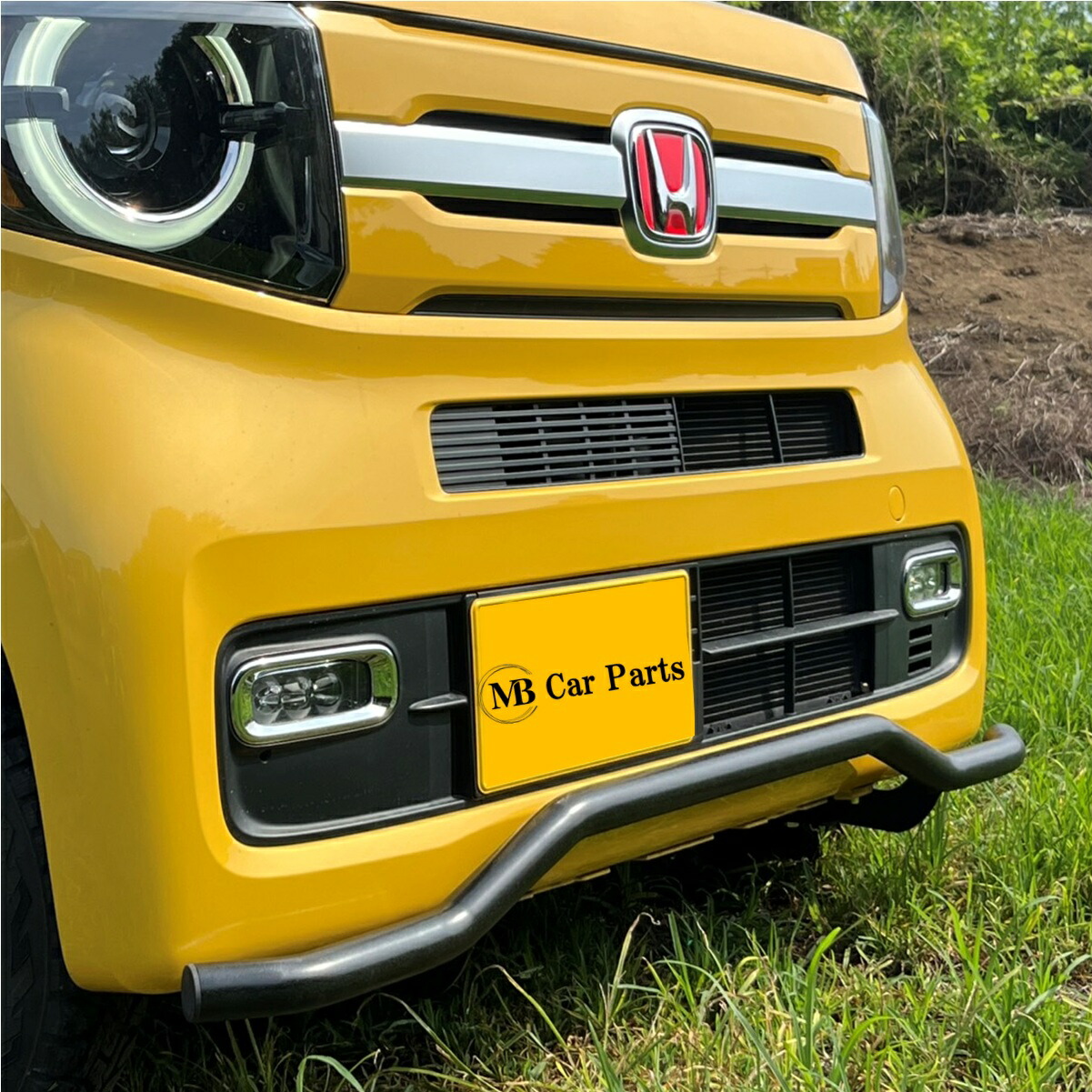 N-VANに付いてたブルバー Nバン N-VAN ブルバー グリルガード