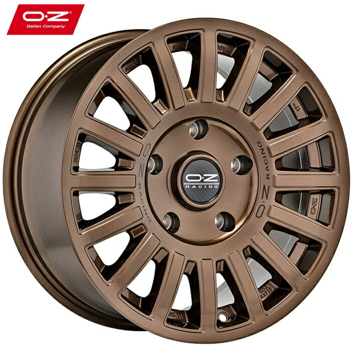 OZ Rally Raid【オーゼット ラリーレイド】17ｘ8.0 +35 5H/112 グロスブロンズ（GBR）ｘ4本