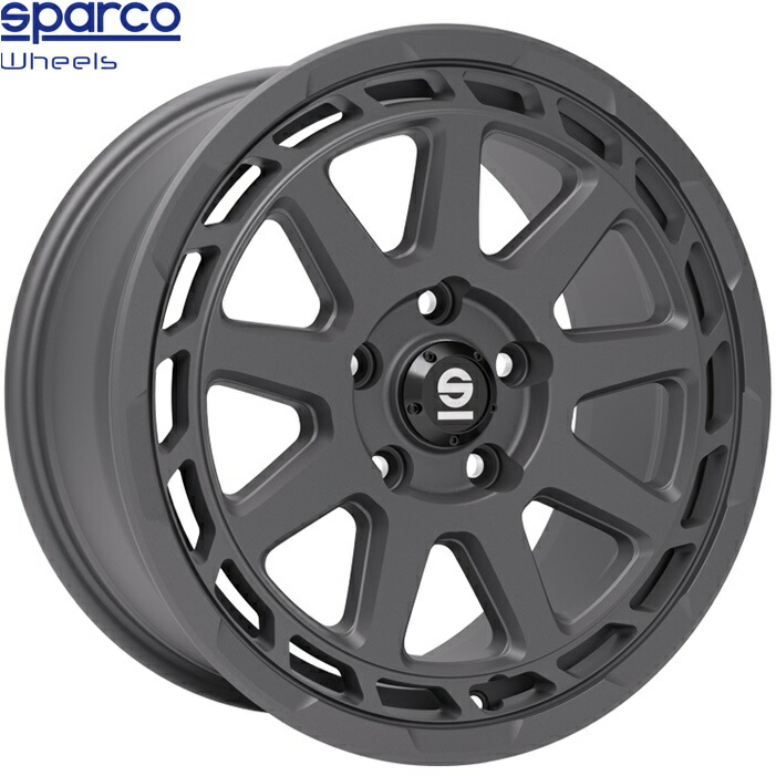 OZ SPARCO Gravel【スパルコ グラベル】18ｘ8.0 +48 5H/112 マットグラファイト（MG） ｘ4本