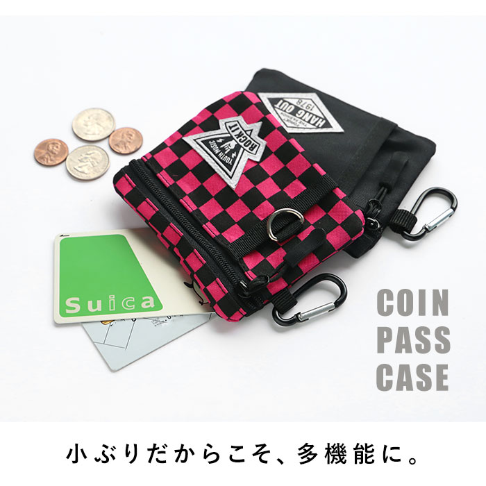 楽天市場 パスケース 小銭入れ 楽天 キッズ メンズ レディース コインケース 通学 通勤 Icカードケース カラビナ付き 小さめ コンパクト ミニ財布 キーケース 大容量 定期入れ 財布 ケース Backyard Family インテリアタウン