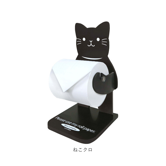 楽天市場 ロールペーパーホルダー 楽天 おしゃれ ペーパーホルダー かわいい ロールペーパーキーパー キャラクター 動物 アニマル 豆しば ねこ クロ 犬 いぬ イヌ 猫 ネコ 豆柴 マメシバ 明邦 Meiho Me35 Me55 キッチン整理用品 Backyard Family インテリアタウン