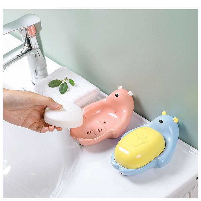 楽天市場 石鹸置き おしゃれ 楽天 ソープトレー ソープディッシュ 石けん置き 石鹸ケース くまちゃん かわいい プラスチック くま クマちゃん インテリア 石けん台 手洗い 洗面所用品 洗面用品 台所 お風呂場 バスルーム ブルー ピンク Backyard Family インテリアタウン