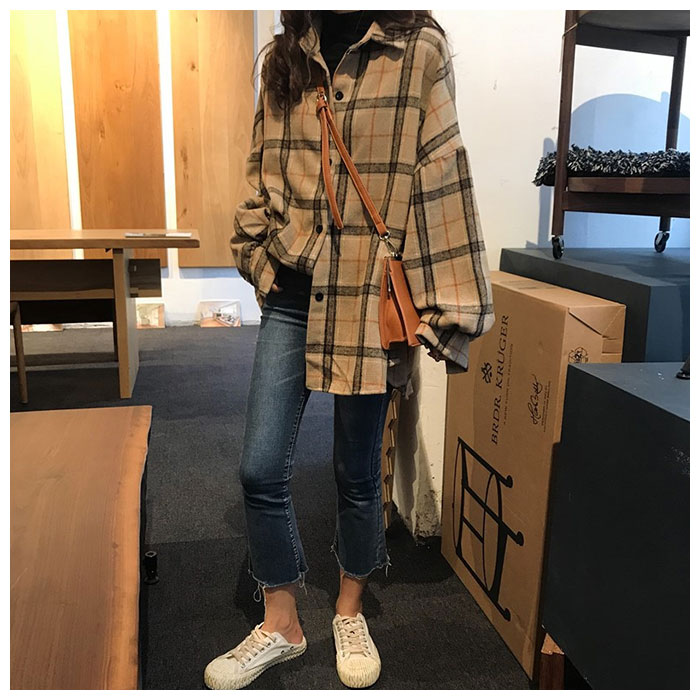 シャツ レディース 秋冬 楽天 ネルシャツ おしゃれ 襟付き 長袖 厚手 チェック かわいい ロング 長め 大きめ 可愛い 長袖シャツ カジュアル アウター 服 トップス Giosenglish Com