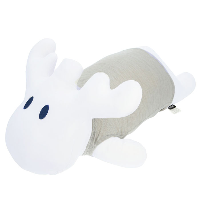 楽天市場 抱き枕 ぬいぐるみ ひんやり 楽天 抱きまくら キャラクター 冷感 接触冷感 大きい クール 夏 春夏 さらっと 肌ざわり おしゃれ かわいい 動物 アニマル エルク ムース Moz モズ 着せ替え服付き Y104 インテリア Backyard Family インテリアタウン