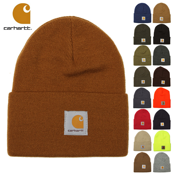 楽天市場 A18 キャップ 楽天 ニットキャッ ニットキャップ Carhartt ニット帽 ビーニー ニット帽子 カーハート Backyard Family インテリアタウン