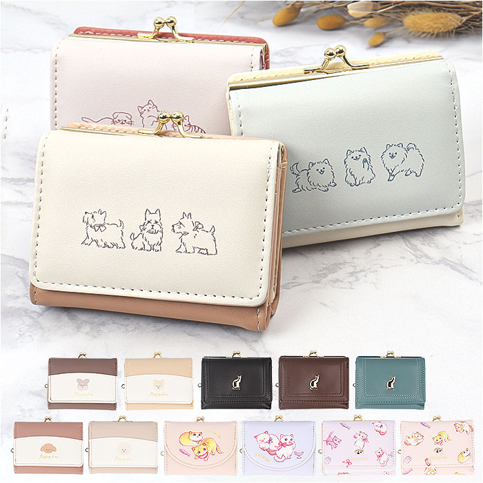 Omoroi/プロフ必見ANTEPRIMA パンダデザイン 三つ折り財布 Omoroi/プロフ必見様専用ANTEPRIMA パンダデザイン 三つ折り財布