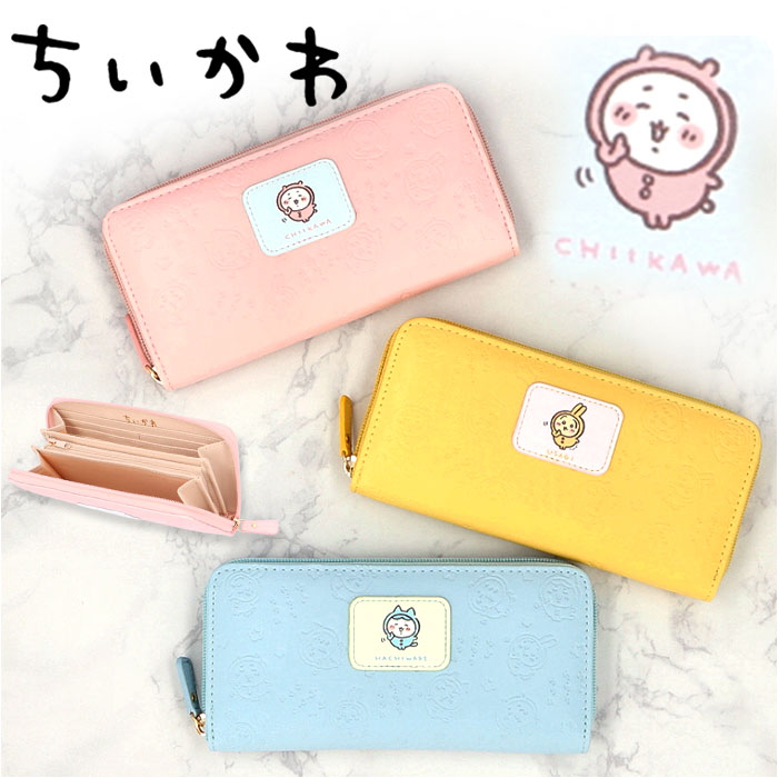 楽天市場】財布 ちいかわ 定番 ロング財布 長財布 ラウンド長財布