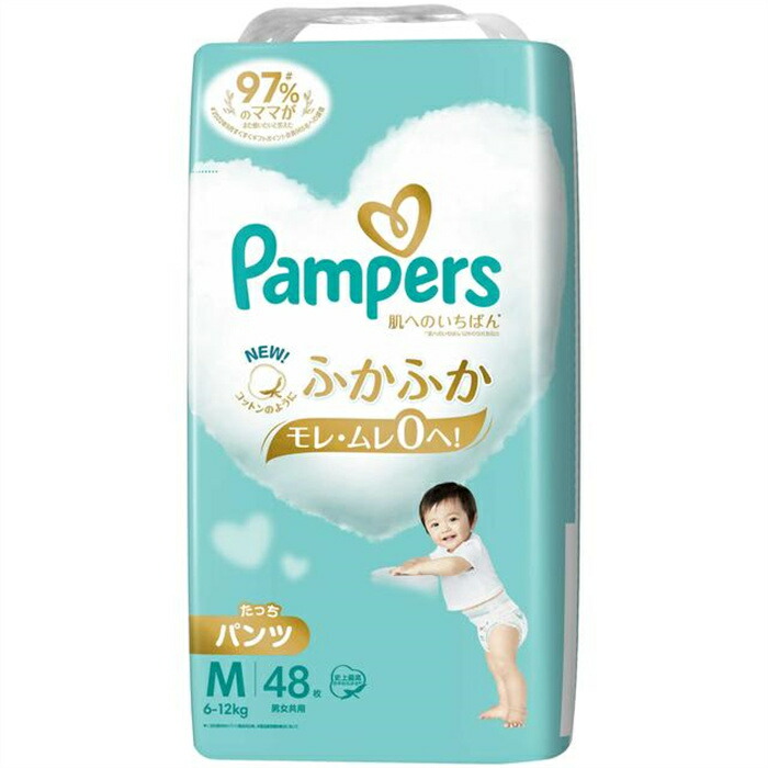 楽天市場】【NEW】パンパース さらさらケアパンツ M たっち 198