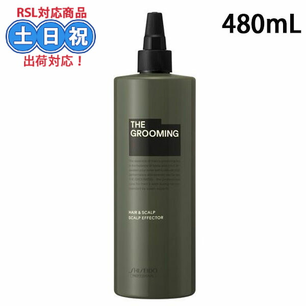 楽天市場】資生堂 ザ・グルーミング スカルプエフェクター 480ml