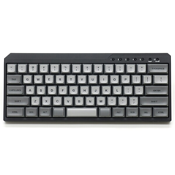 FILCO フィルコ キーボード Majestouch MINILA-R Convertible FFBTR63MC/EMB 青軸(英語配列) マットブラック 有線・ワイヤレス・Bluetooth・USB