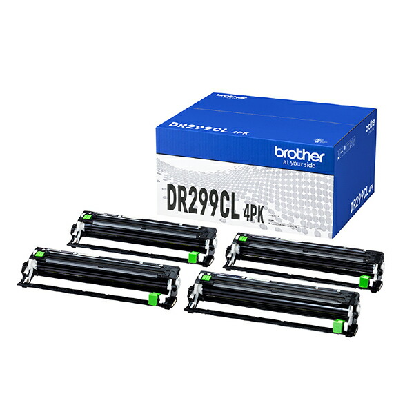 ブラザー brother ドラムカートリッジ (4個入) DR299CL4PK