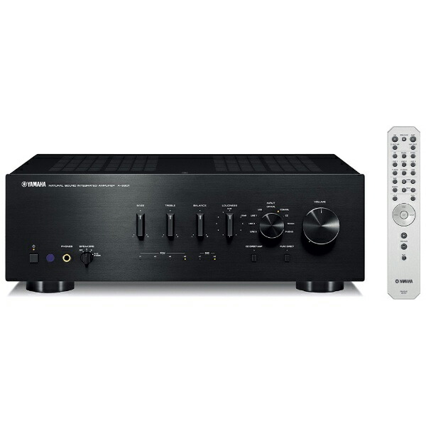 YAMAHA ヤマハ プリメインアンプ A-S801(B) 黒いこと