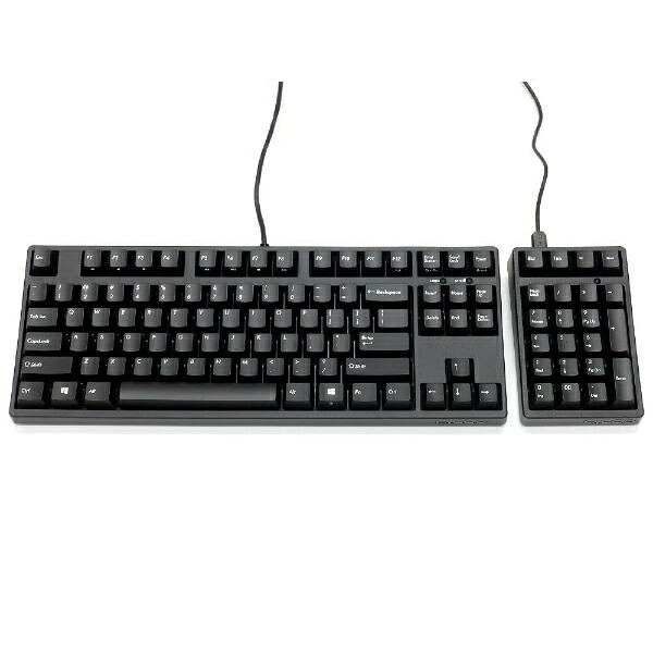 FILCO フィルコ キーボード・テンキーセット Majestouch TKSP オフィスセット FKBN8722MPS/EB (静音赤軸・英語配列) マットブラック 有線 /PS/2・USB