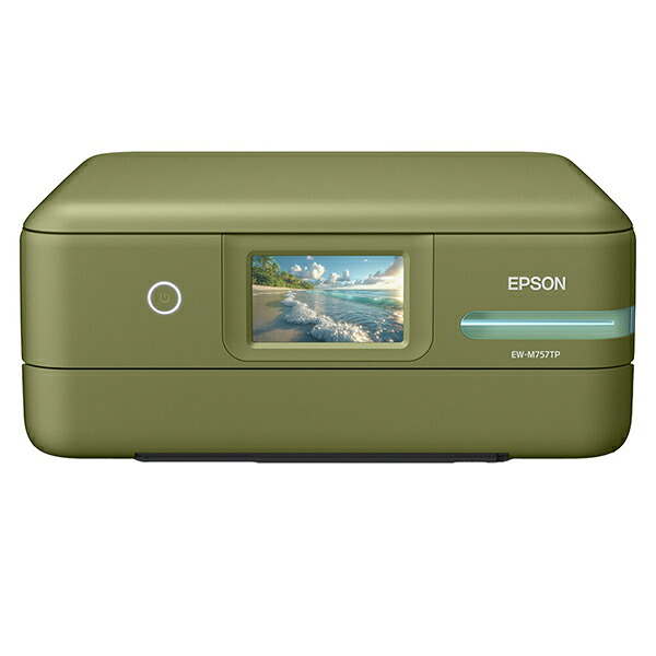 エプソン(EPSON) EW-M757TP ピスタチオグリーン 5色インクジェット複合機 エコタンク搭載モデル