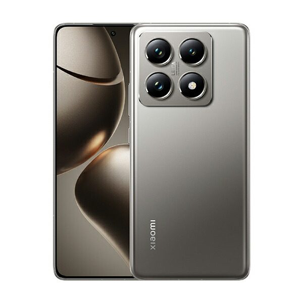 Xiaomi シャオミ 14T Pro MZB0HIMJP 256GB チタン薄墨色 SIM無償性 かっこ良い電話機